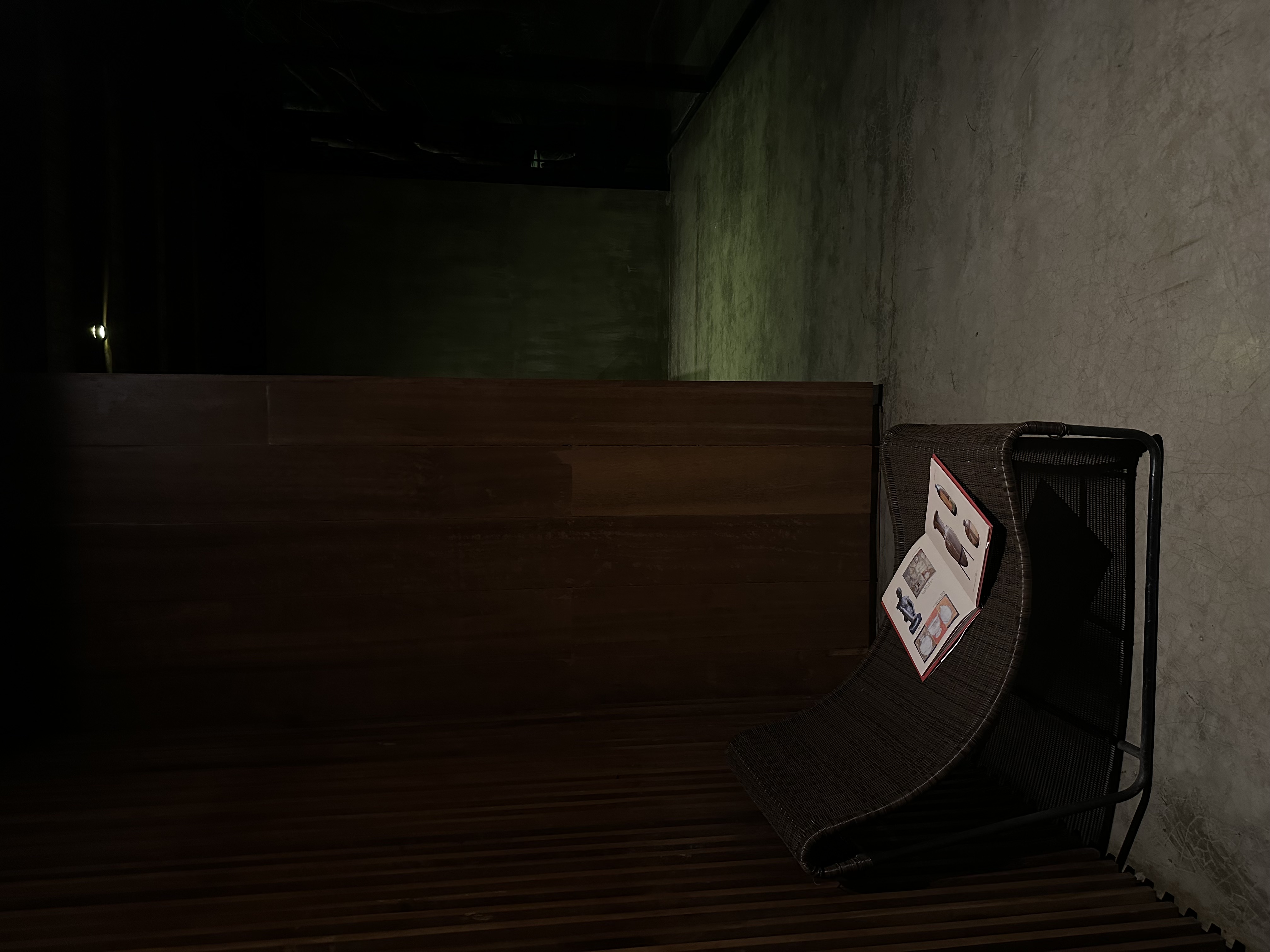 Interior space with reading corner